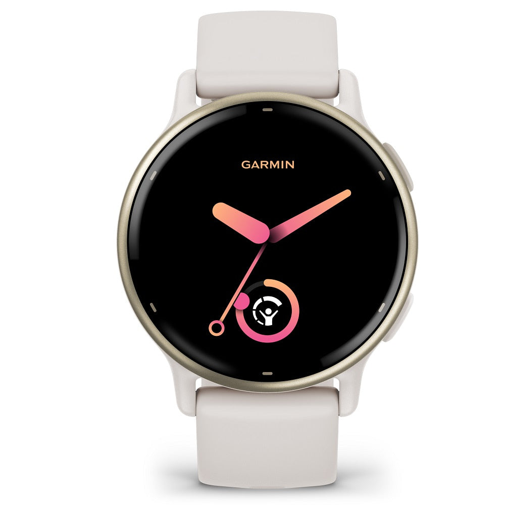 Orologio Garmin Vivoactive 5 010-02862-11 Cream Gold 42 mm-2b Gioielli