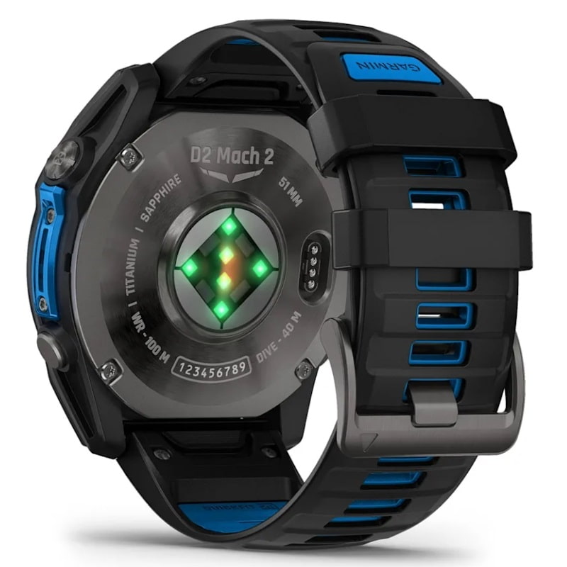 Orologio Garmin D2 Mach 2 010-02905-31 Carbon Grey Titanium 51 mm-2b Gioielli