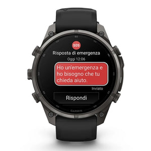 Orologio Garmin fenix 9 Pro inReach 47 mm AMOLED Titanio 010-04336-11