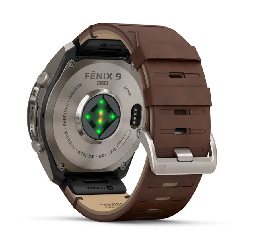 Garmin fenix 9 Pro inReach 51 mm AMOLED Titanio 010-04337-41-2b Gioielli