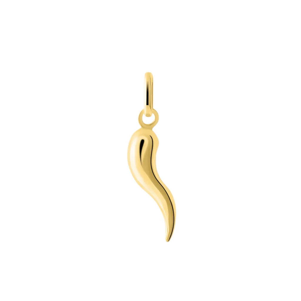 Ciondolo Stroili Poeme oro giallo 375 cornetto-2b Gioielli