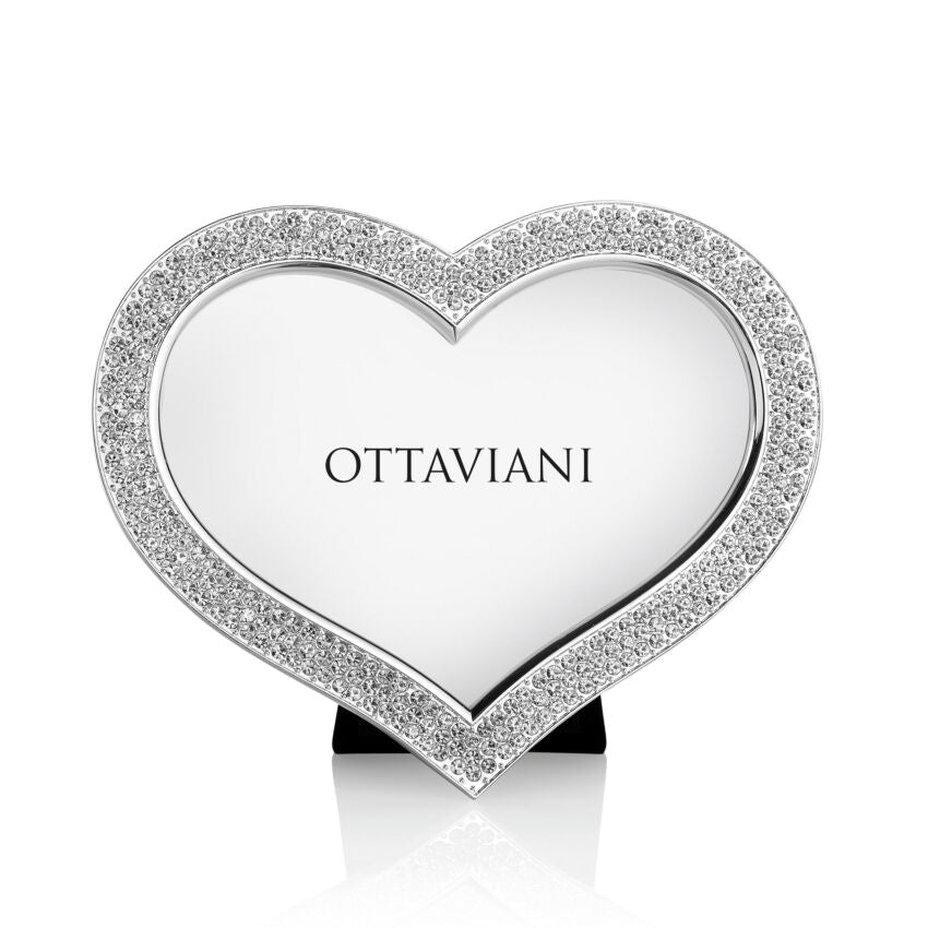 Cornice Ottaviani Cuore 17x20 con strass-2b Gioielli