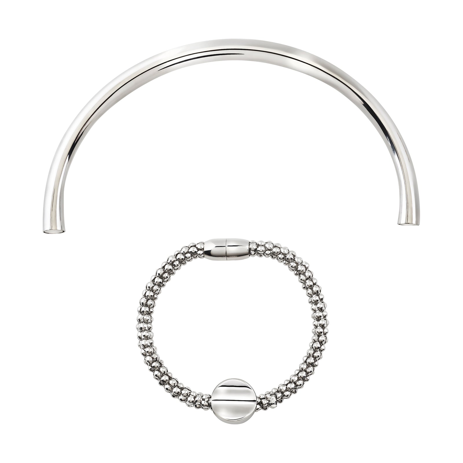 Collana Breil Magnetica System TJ4237 modulare in acciaio-2b Gioielli