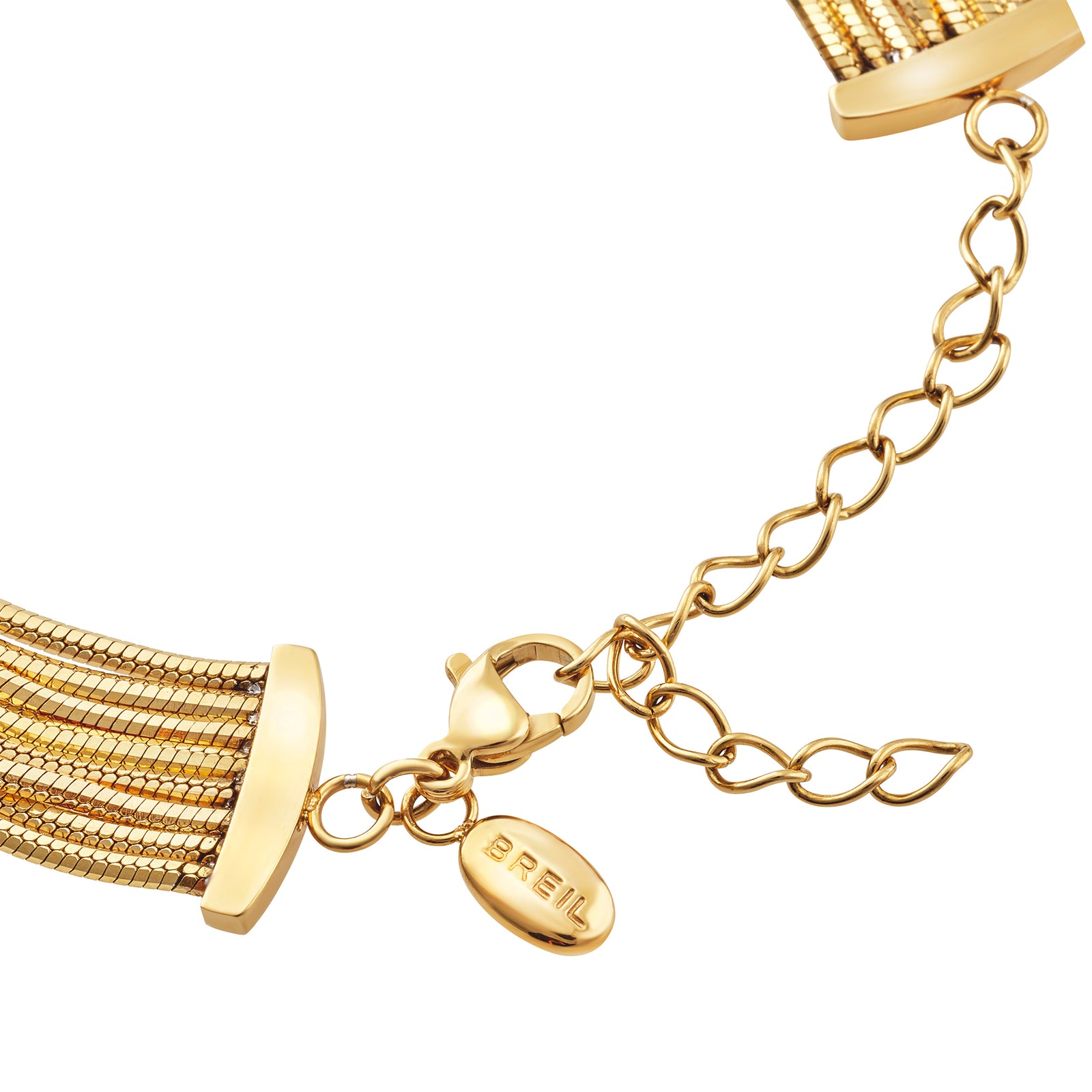Bracciale Breil Falling Star TJ4232 dorato otto fili-2b Gioielli