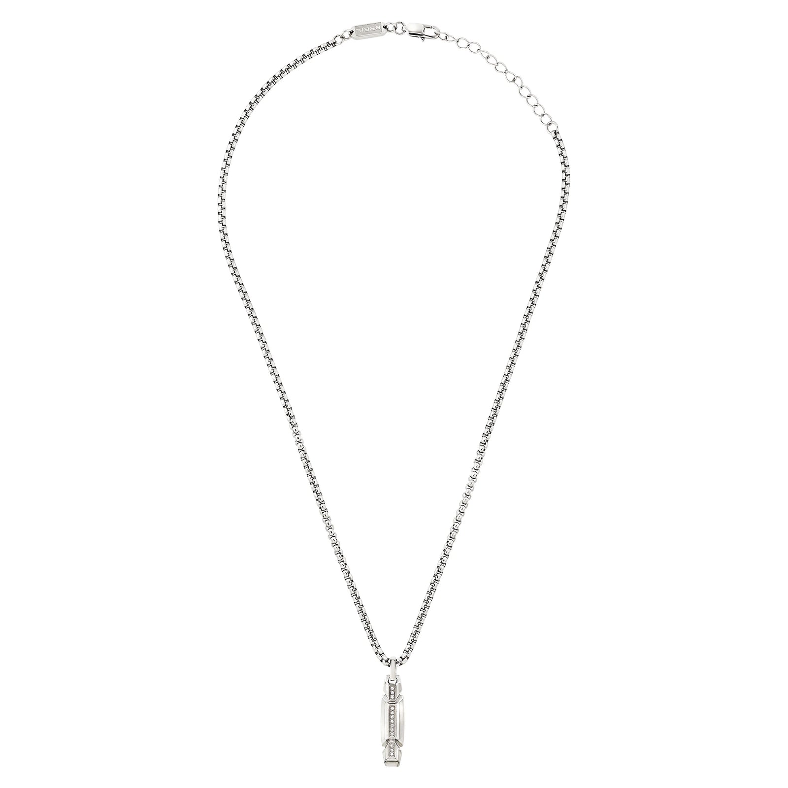 Collana Breil Eterna TJ4233 uomo con zirconia bianche-2b Gioielli