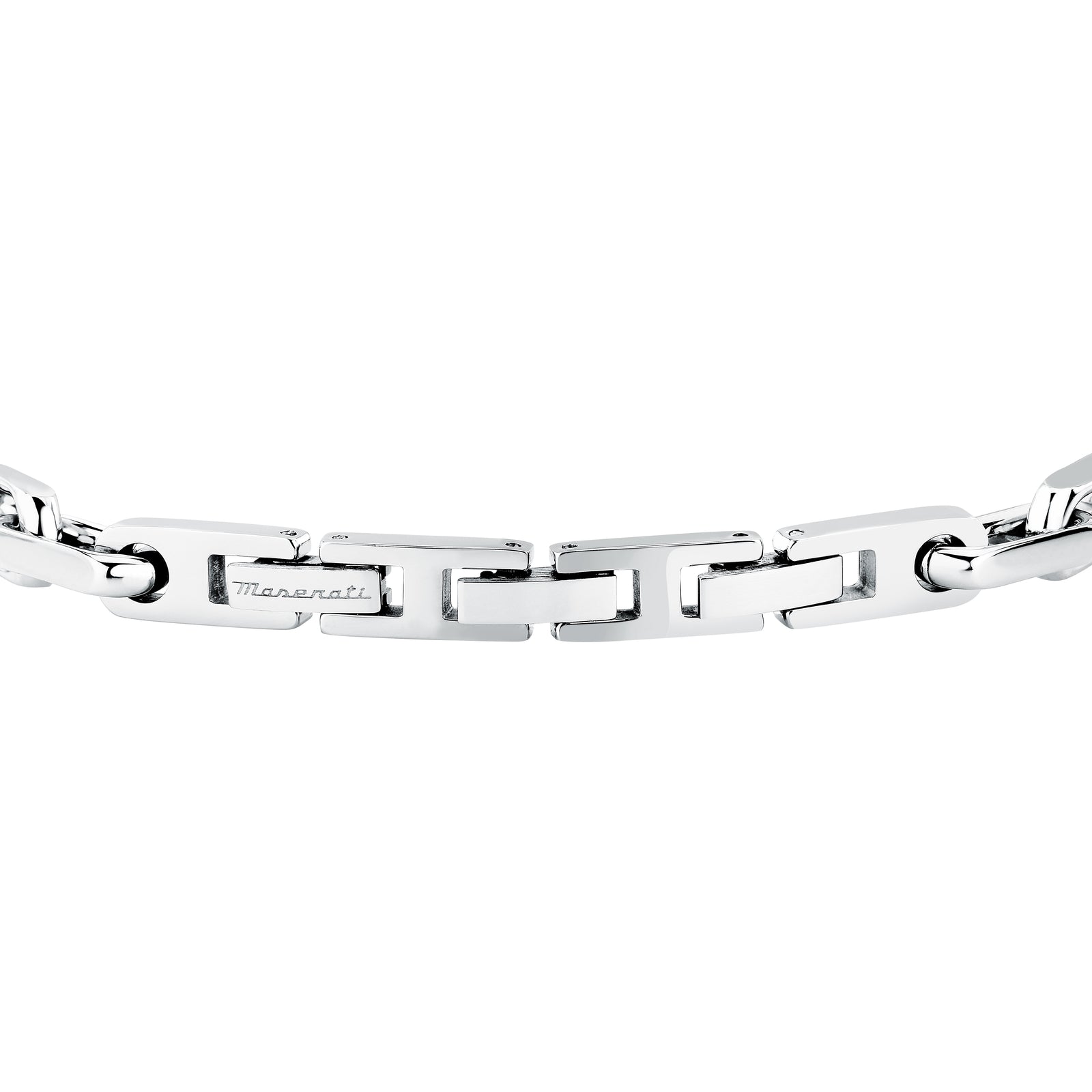 Dettaglio chiusura del bracciale Maserati Iconic JM526AVD114