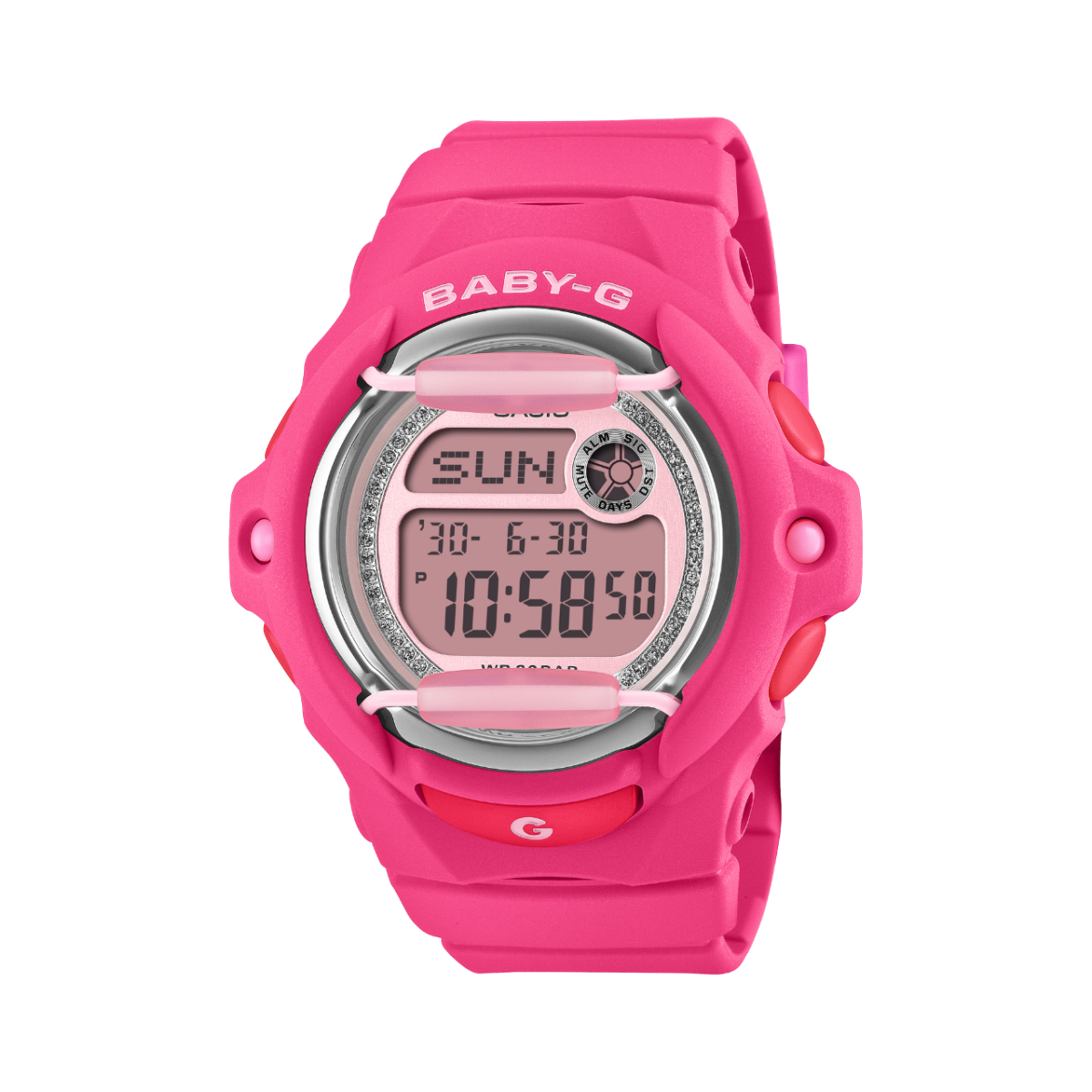 Casio BABY-G BG-169KB-4B1ER fucsia con dettagli scintillanti-2b Gioielli