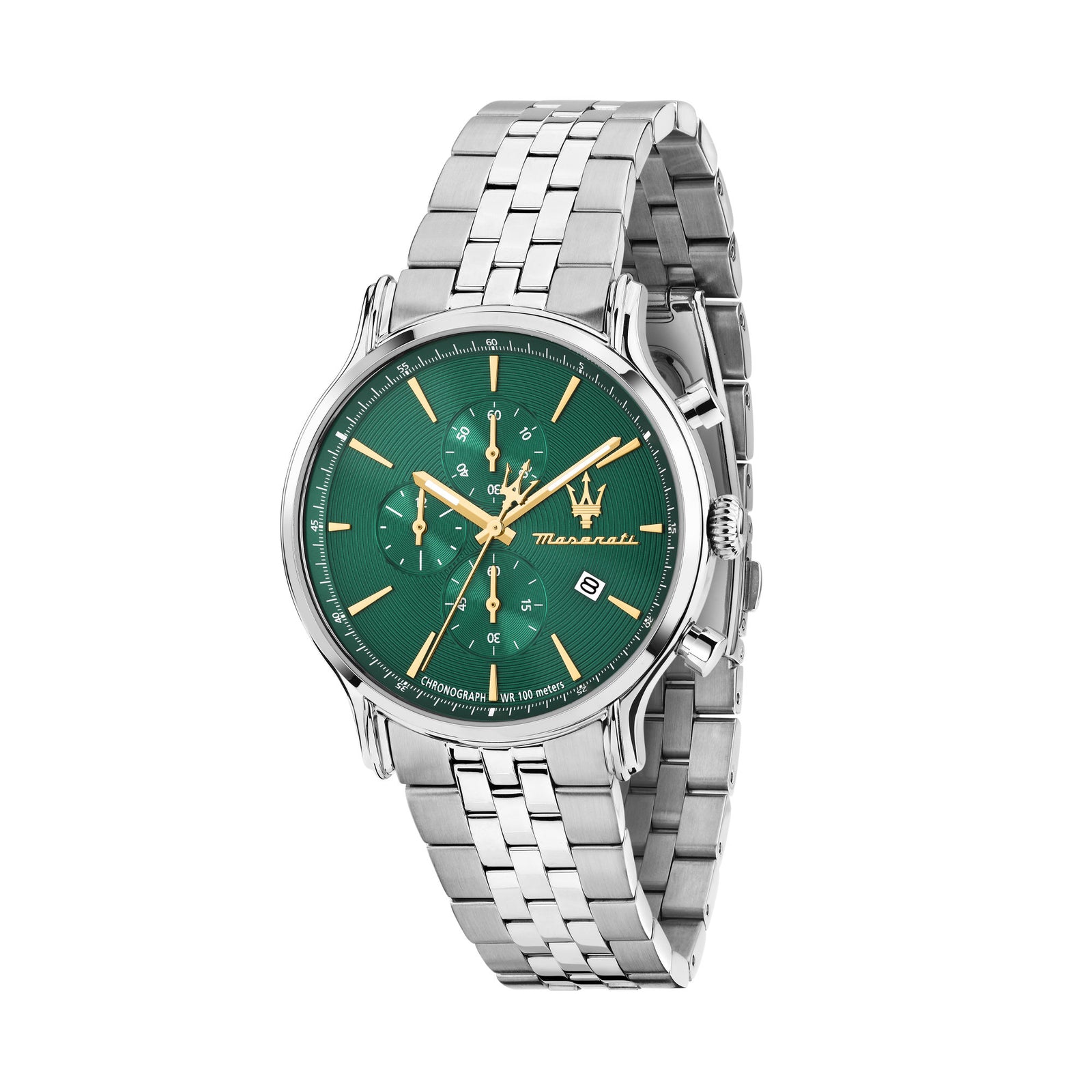 Orologio Maserati Epoca R8873618038 cronografo verde-2b Gioielli
