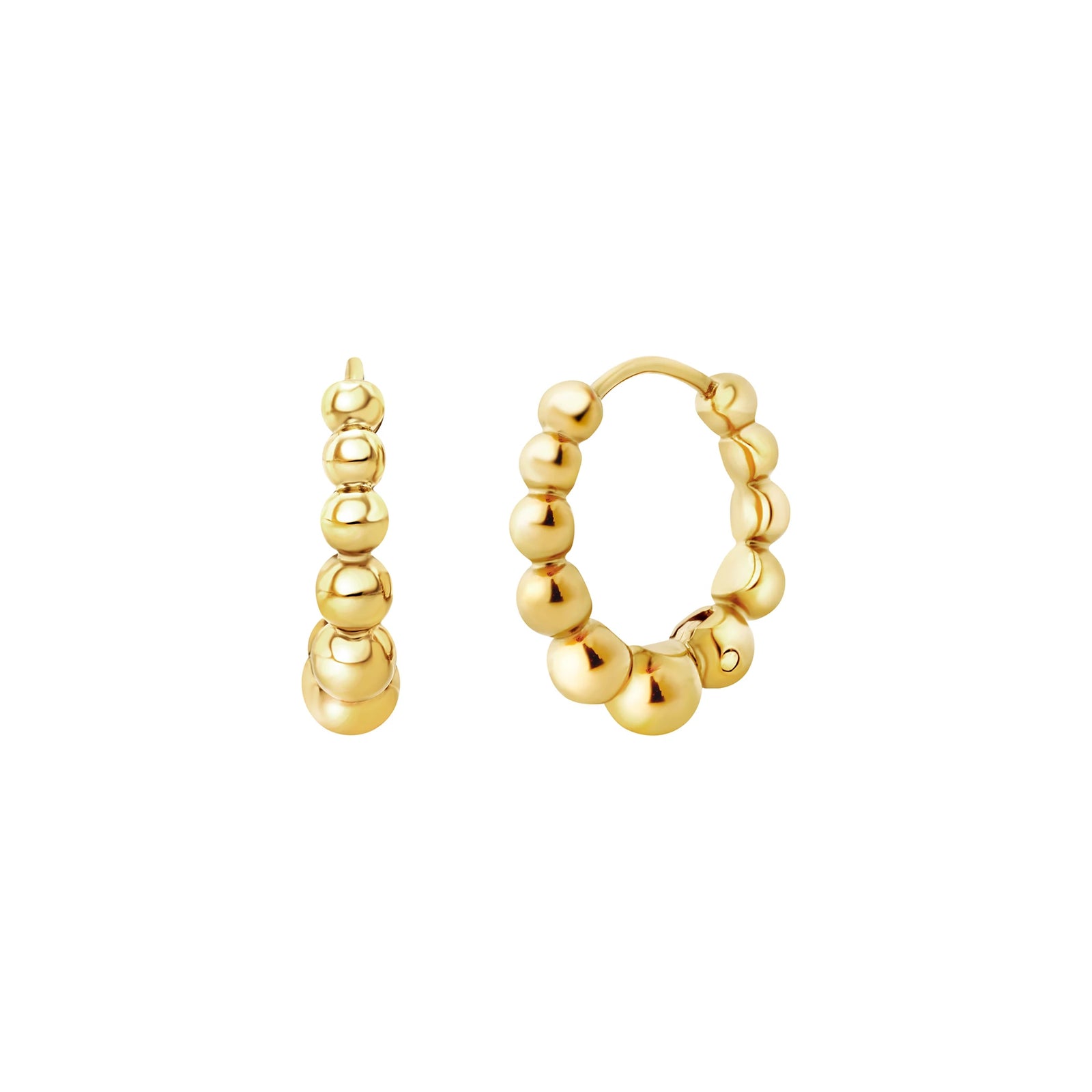 Orecchini Breil B Rocks TJ4195 dorati a cerchio-2b Gioielli