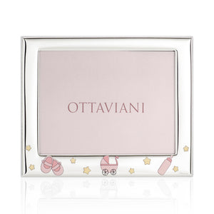 Cornice Ottaviani Nascita bimba 13x18-2b Gioielli