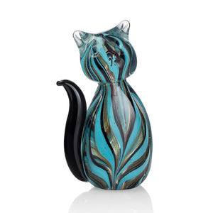 Scultura Ottaviani Gatto dei Desideri in cristallo-2b Gioielli