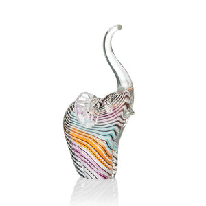 Scultura Ottaviani Elefantino Arcobaleno-2b Gioielli
