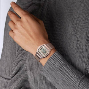 Orologio Casio Vintage A1000MCG-9EF Iconic Premium madreperla-2b Gioielli