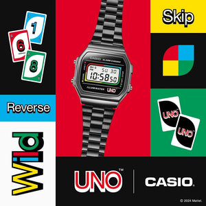 Orologio Casio Collection A168WEUC-1AER UNO Limited Edition uomo 36 mm-2b Gioielli