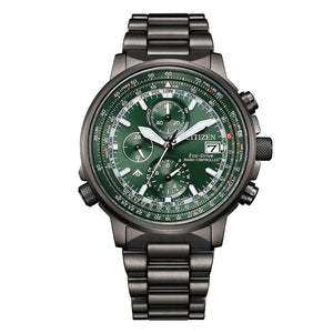 Orologio Citizen Radiocontrollato AT8304-57W Crono Pilot uomo 42 mm-2b Gioielli