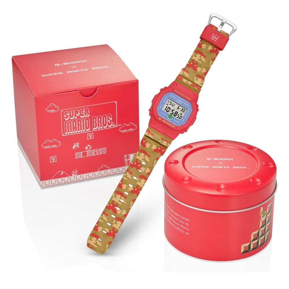 Orologio Casio G-Shock Super Mario Bros DW-5600SMB-4ER Limited Edition-2b Gioielli