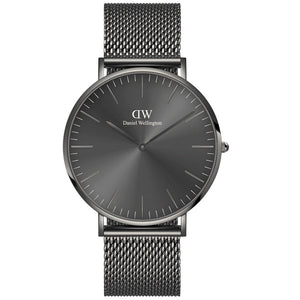 Orologio DW Classic Mesh Graphite DW00100630 uomo 40 mm-2b Gioielli