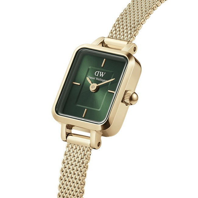 Orologio DW Quadro Mini Evergold DW00100653 donna 15x18 mm-2b Gioielli