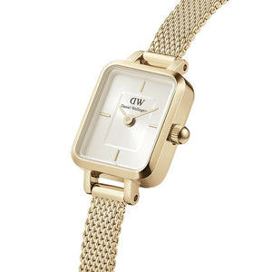 Orologio DW Quadro Mini Evergold DW00100656 donna 15x18 mm-2b Gioielli