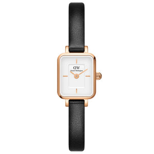 Orologio DW Quadro Mini Sheffield Rose Gold DW00100728 donna 15x18 mm-2b Gioielli
