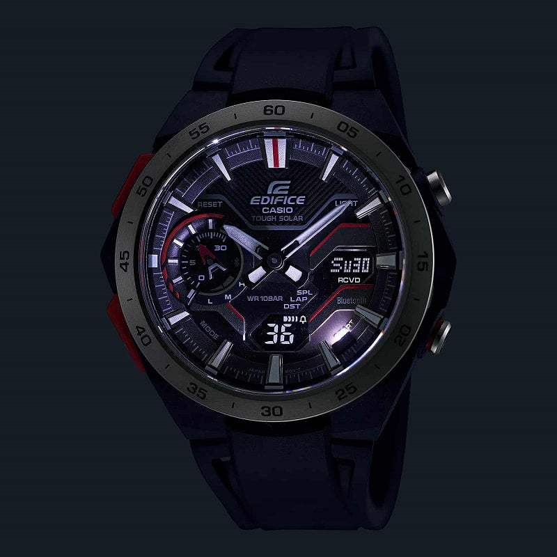 Orologio Casio Edifice ECB-2200P-1AEF Windflow uomo 48 mm-2b Gioielli