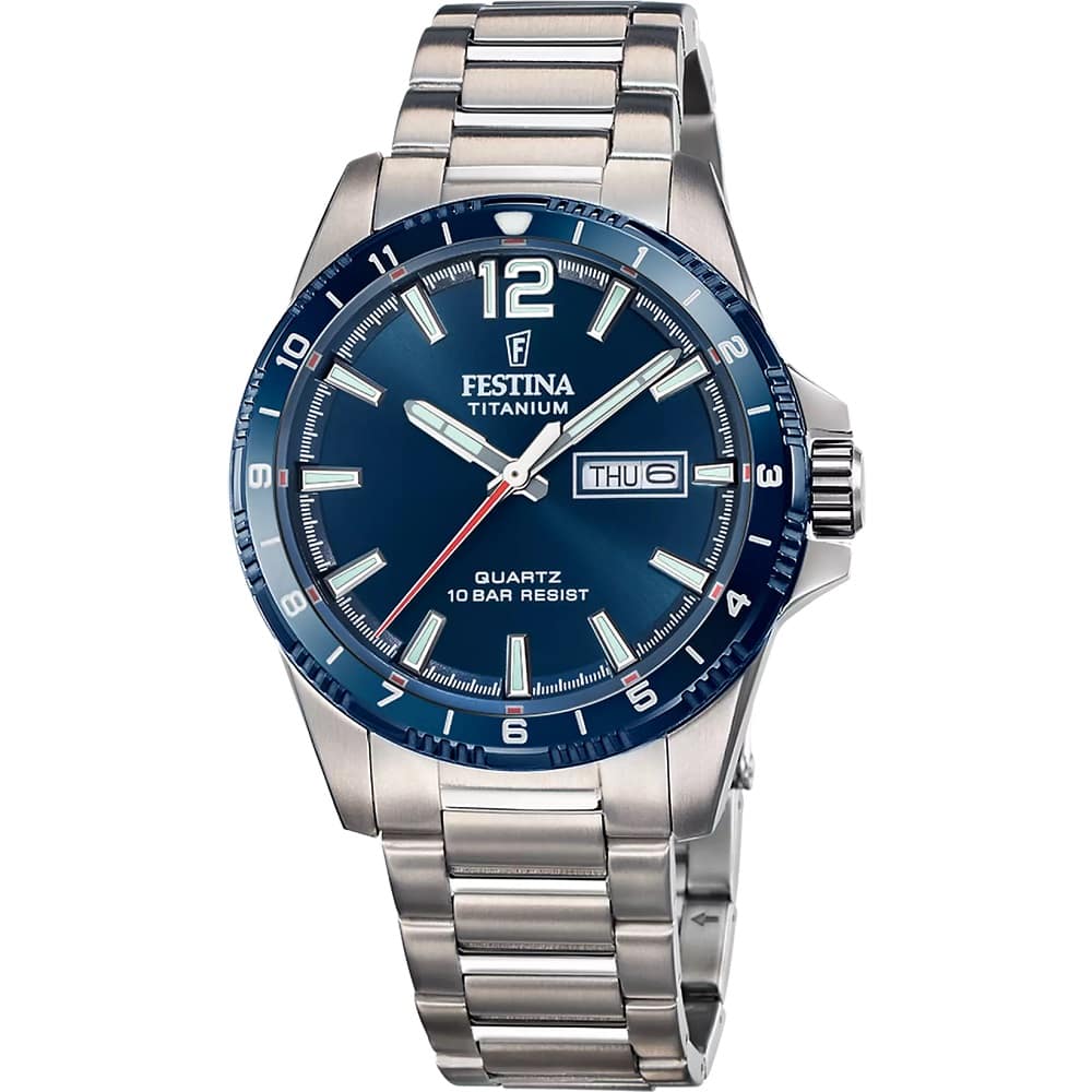Orologio Festina Titanium F20698/2 uomo 43 mm-2b Gioielli