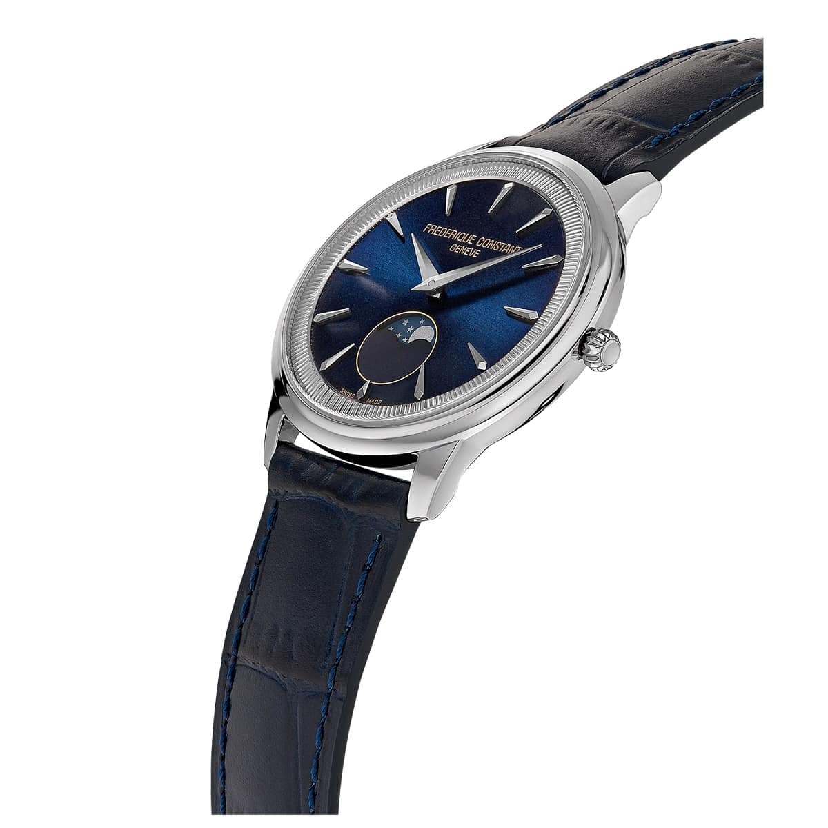 Orologio Frederique Constant Moneta Moonphase FC-206N3S6 donna 37 mm-2b Gioielli