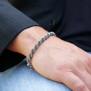 Bracciale Alessandro Magrino argento uomo G3495-2b Gioielli