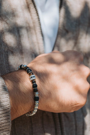 Bracciale Alessandro Magrino argento uomo G4142-2b Gioielli