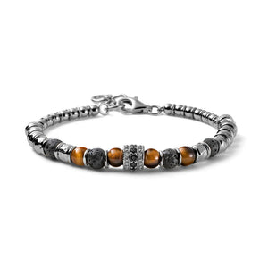Bracciale Alessandro Magrino argento uomo G4142-2b Gioielli