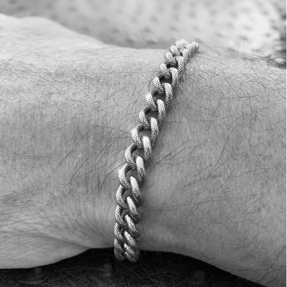 Bracciale Alessandro Magrino argento uomo G4609-2b Gioielli