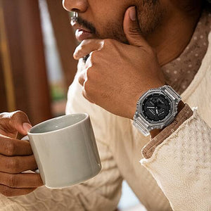 Orologio Casio G-Shock GA-2100SKE-7AER Skeleton Series-2b Gioielli