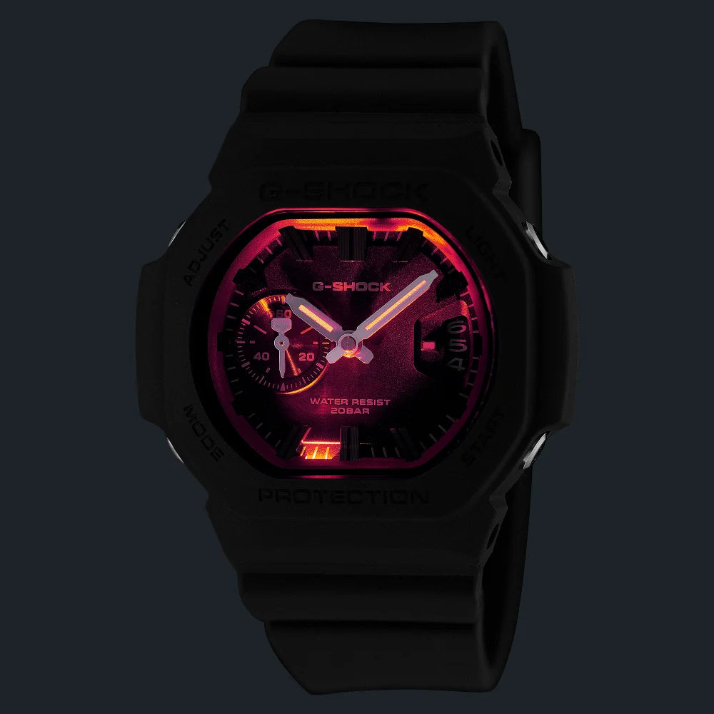 Casio G-SHOCK GAC-2500-1AER nero | Serie GAC-2500-2b Gioielli