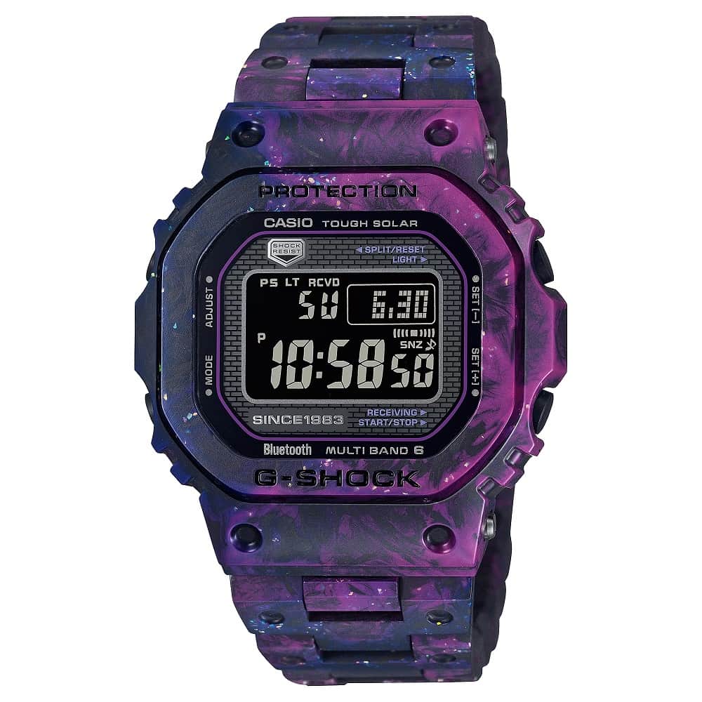 Orologio Casio G-Shock GCW-B5000UN-6DR Full Carbon solare radiocontrollato uomo-2b Gioielli