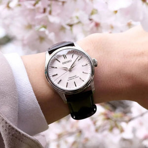Orologio Seiko Presage HCC003J1 Sakura Iro automatico uomo 38 mm-2b Gioielli