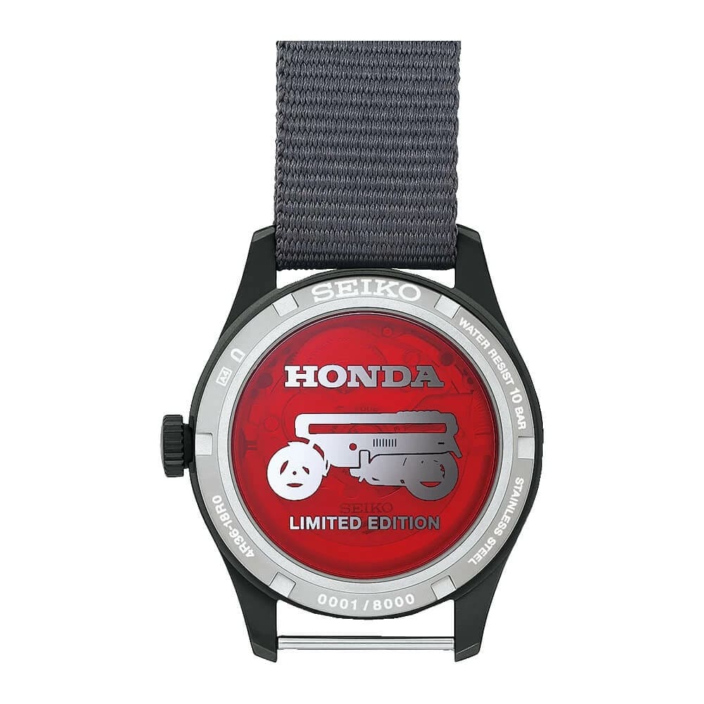 Orologio Seiko 5 HDB010K1 Honda Motocompo Limited Edition uomo 36 mm-2b Gioielli