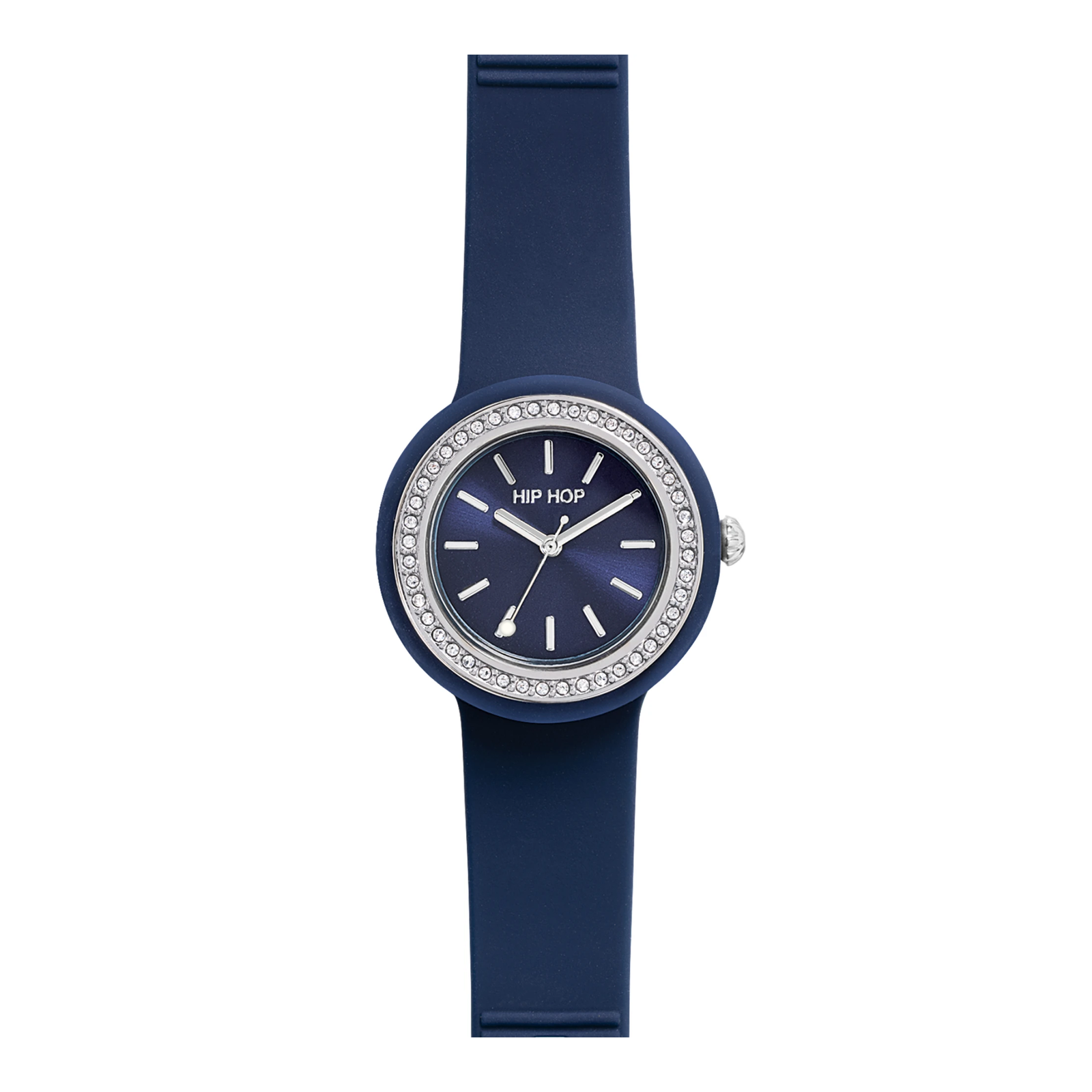 Orologio Hip Hop Hero.Dot Bezel HWU1304 donna 34 mm blu-2b Gioielli