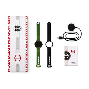 Smartwatch Hip Hop Hero.Next HWU1315 41 mm verde/nero