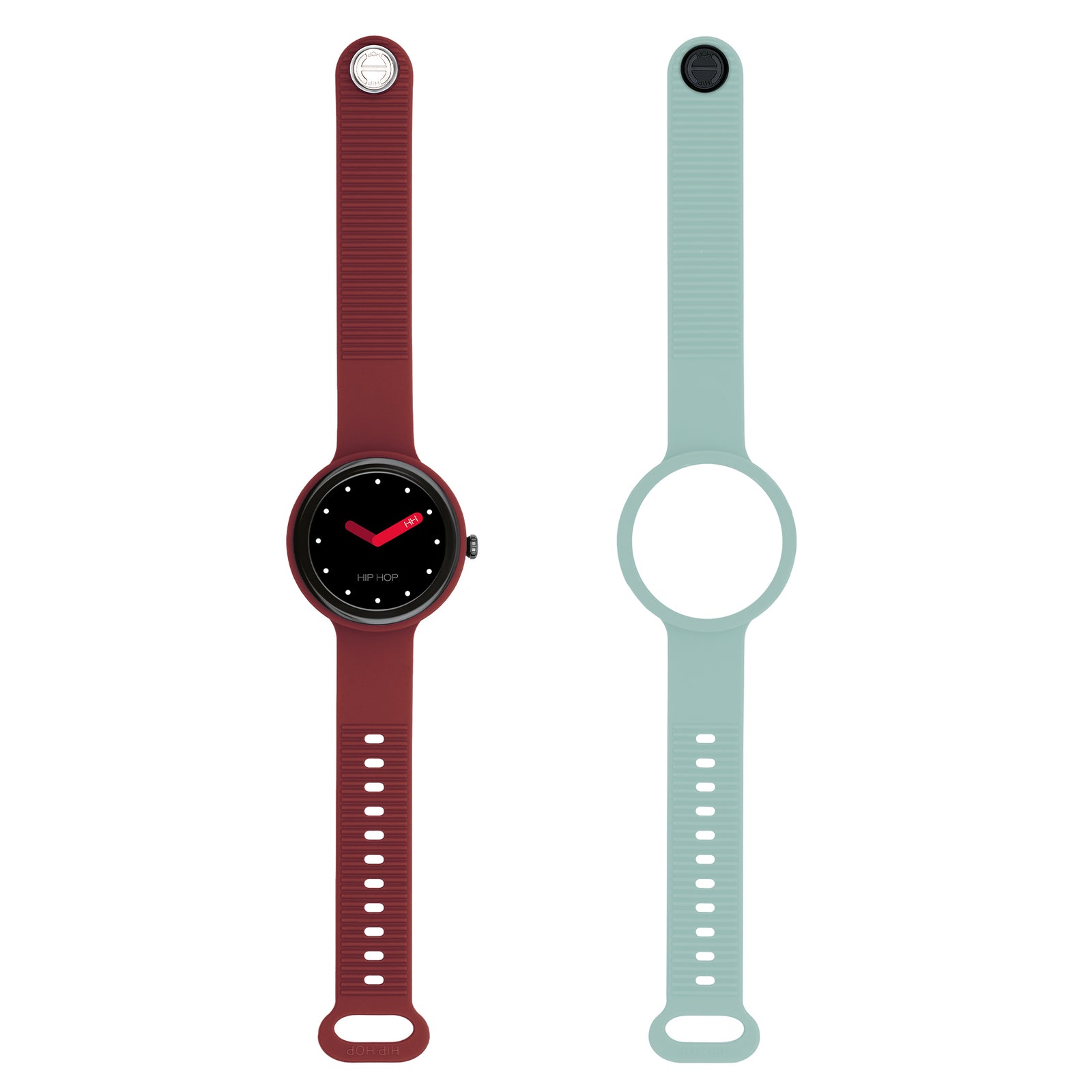 Smartwatch Hip Hop Hero.Next HWU1316 41 mm bordeaux/azzurro-2b Gioielli