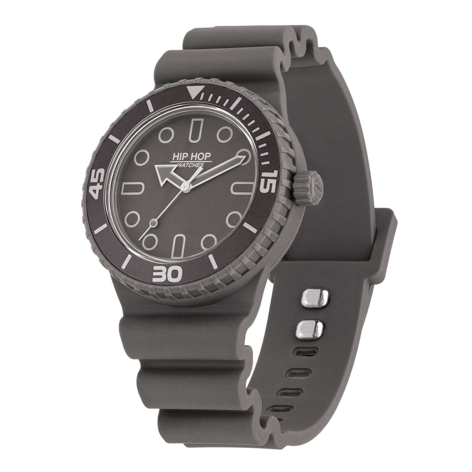 Orologio Hip Hop Master HWU1334 uomo 41 mm grigio/bordeaux-2b Gioielli