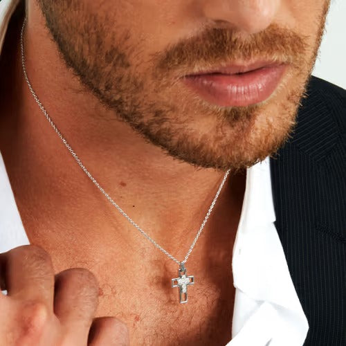 Collana Morellato Tennis SATT12 argento uomo-2b Gioielli