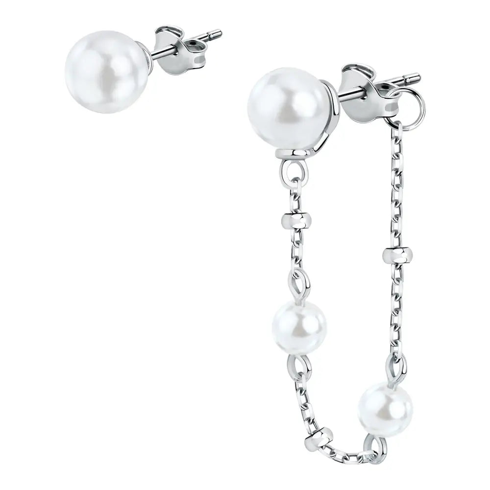 Orecchini Morellato Perle SAWM08 argento donna-2b Gioielli