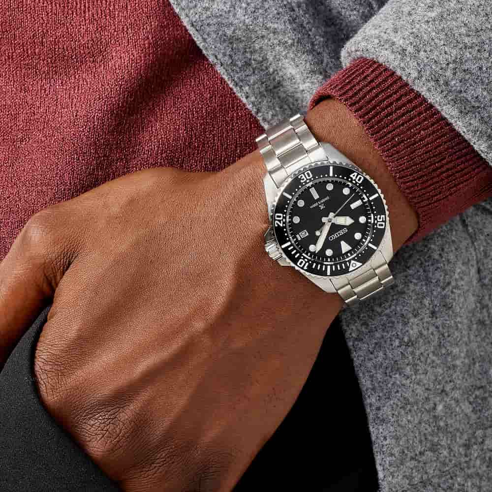 Orologio Seiko Prospex SNE597P1 solare uomo 41 mm-2b Gioielli