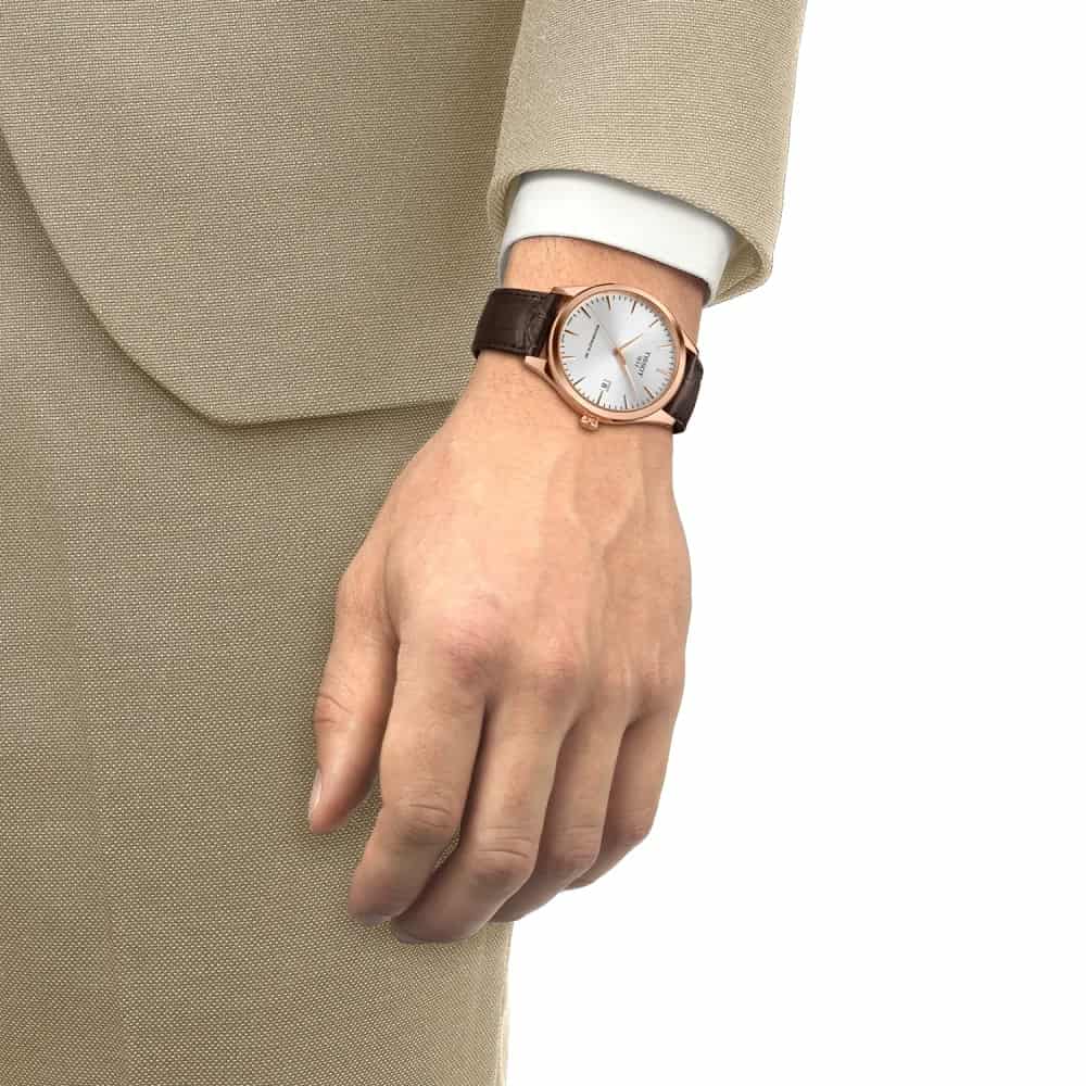 Orologio Tissot Classic Dream Powermatic 80 T158.407.36.031.00 uomo 40 mm-2b Gioielli