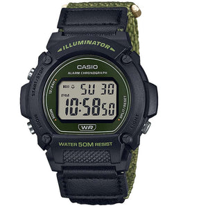 Orologio Casio Collection W-219HB-3AVEF uomo 47 mm-2b Gioielli