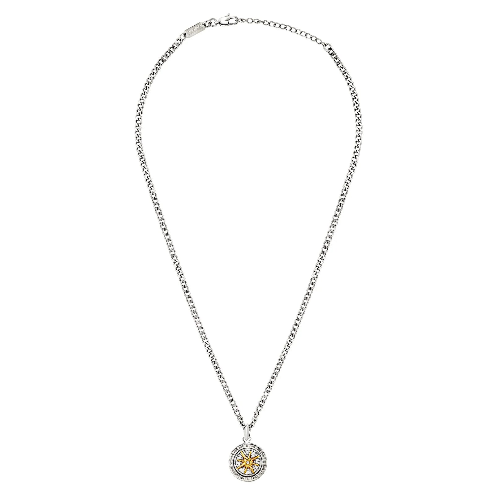 Collana Breil Primal Compass TJ4169 uomo rosa dei venti — vista principale