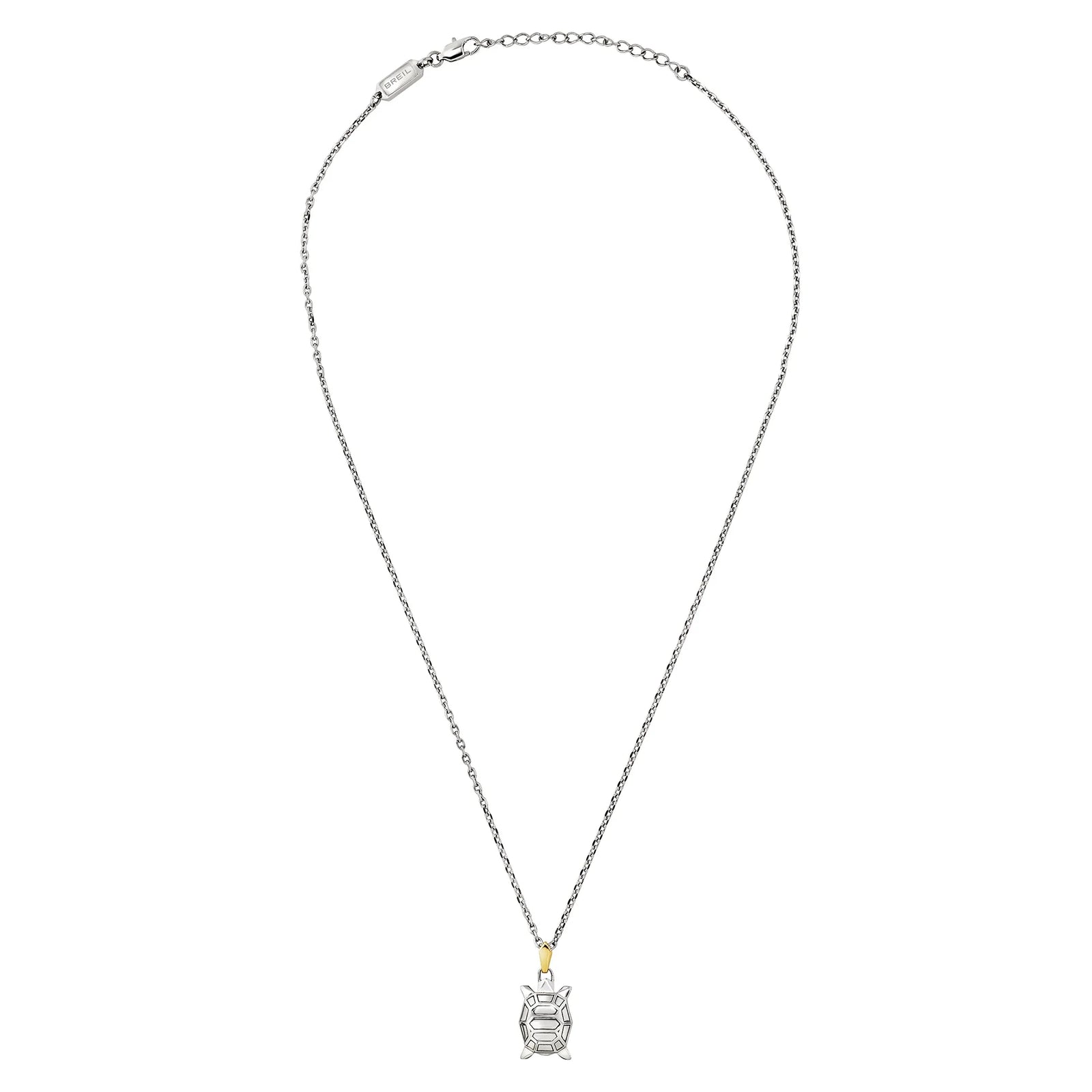 Breil Good Omen TJ4160 collana uomo con pendente tartaruga, foto frontale ufficiale