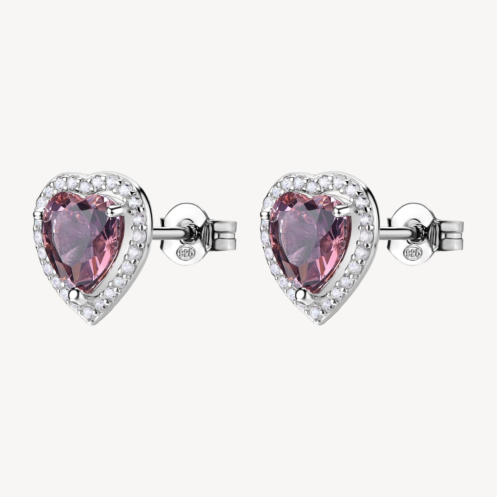 Orecchini Brosway Fancy FTP24 argento 925 a cuore rosa-2b Gioielli