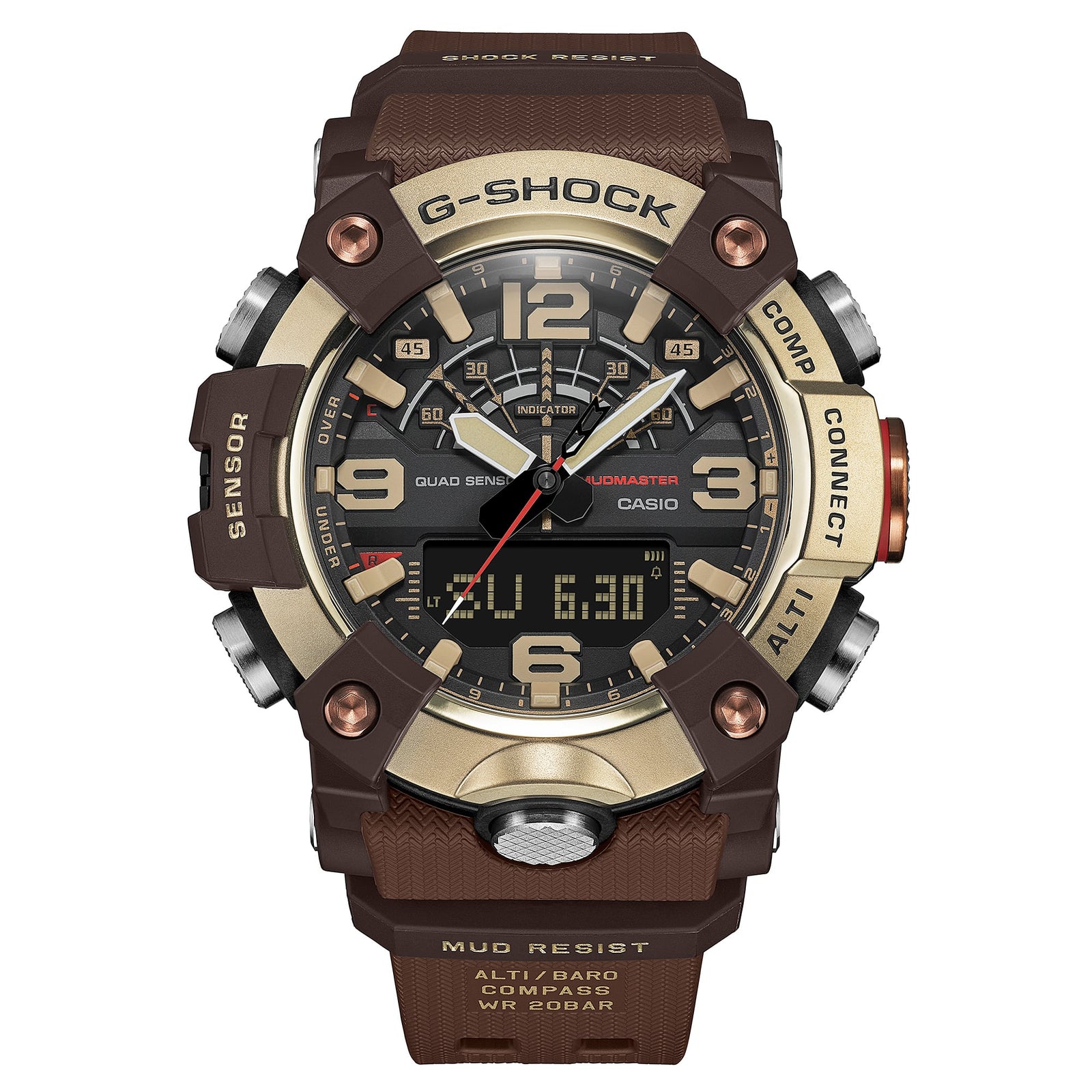 Casio G-SHOCK Mudmaster GG-B100XMH-5AER Horizon Gold-2b Gioielli