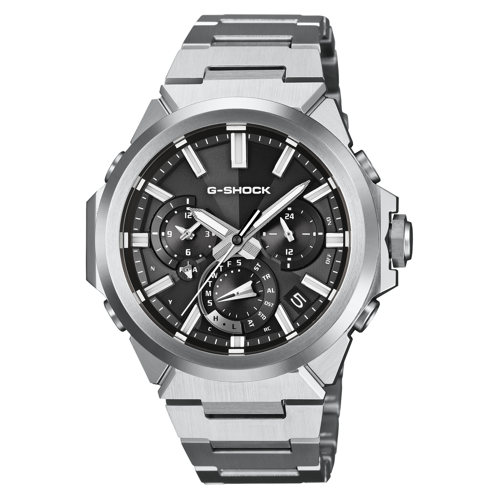 Casio G-SHOCK GST-W1000D-1AER G-STEEL Tough Solar nero acciaio-2b Gioielli